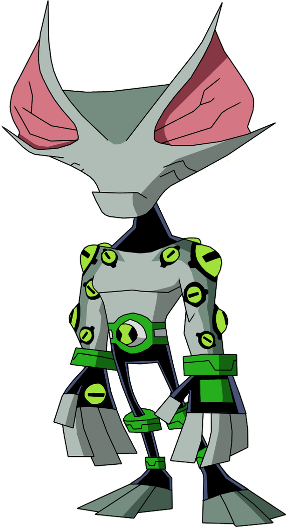 Grey Eye - Ben 10 Grey Eye Clipart (760x1051), Png Download