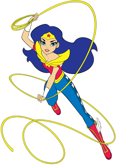 Clipart Of Taken, Dc And Wonder - Png Download (481x685), Png Download