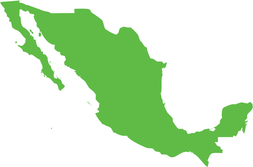 Mexico - Mexico Capital City Map Clipart (900x900), Png Download