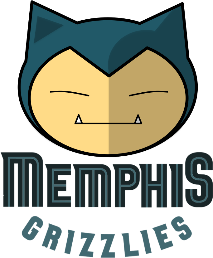 Mem - Memphis Grizzlies Clipart (911x843), Png Download