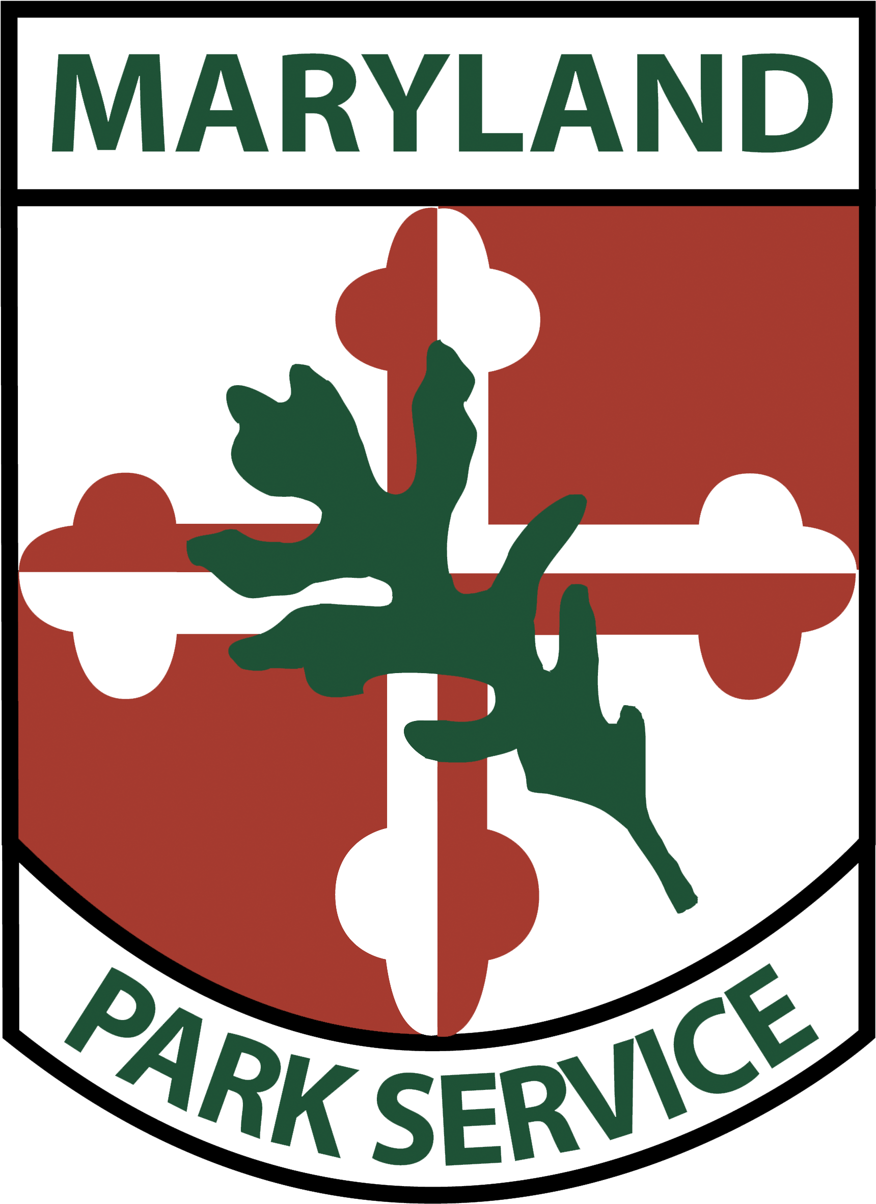 Marylandparkservice Color - Maryland Park Service Logo Clipart (1800x2440), Png Download