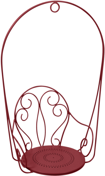 Fermob Montmartre Hanging Armchair Clipart (650x650), Png Download