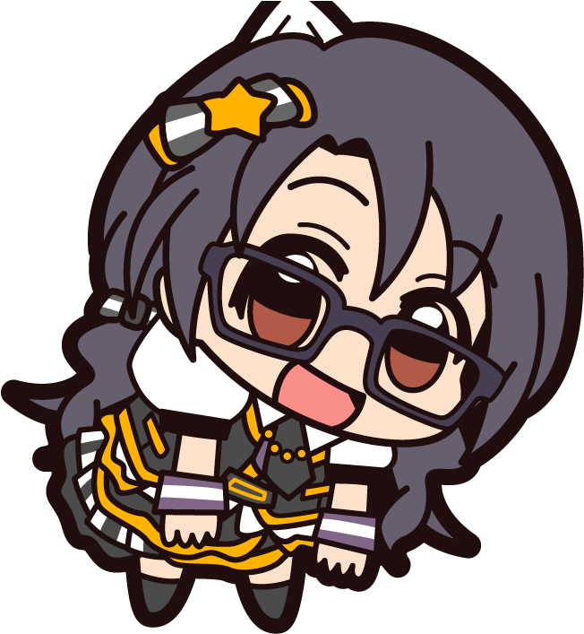 めがねの紗代子。 - Cartoon Clipart (720x720), Png Download