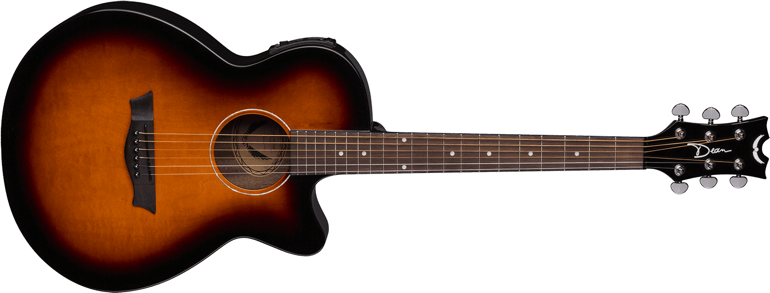 Axs Performer A/e Tobacco Sunburst - Seagull Performer Cw Concert Hall Burnt Umber Qit Clipart (1600x690), Png Download