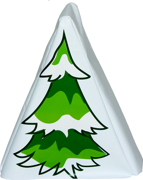 Foam Tree - Christmas Tree Clipart (800x800), Png Download