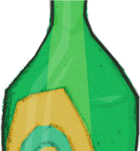 Venom Clipart Bottle - Glass Bottle - Png Download (640x480), Png Download