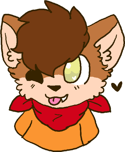 Toffee By Distressed-pigeon - Cartoon Clipart (506x616), Png Download