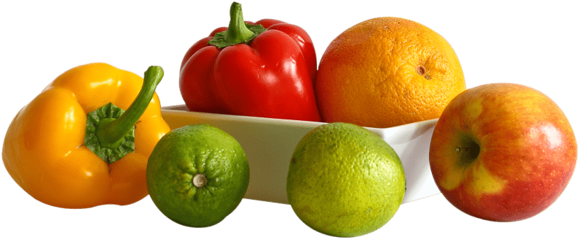 Free Png Download Fruits And Vegetables Png Images - Fruits And Vegetables Png Clipart (850x379), Png Download