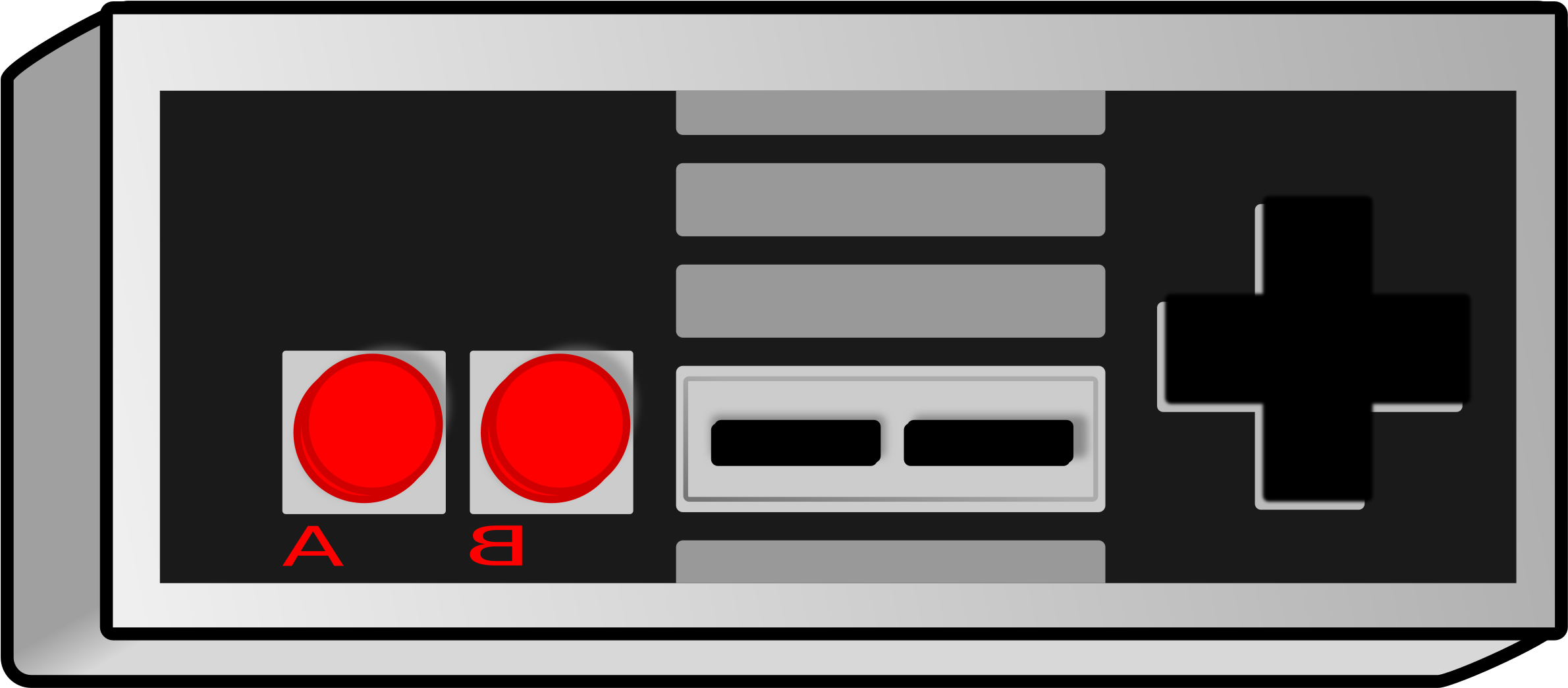 Clipart Of Game, Controllers And Controller - Video Game Controller Clip Art - Png Download (2400x2400), Png Download