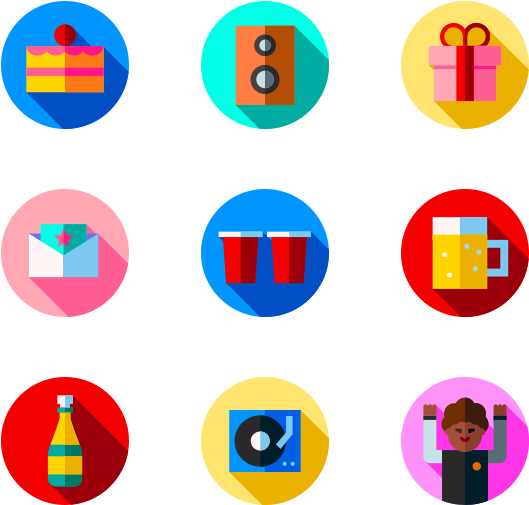 Party - Icone Creation Clipart (600x564), Png Download