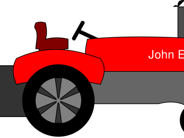 Tractor Clipart Farm Tractor - Clip Art - Png Download (640x480), Png Download