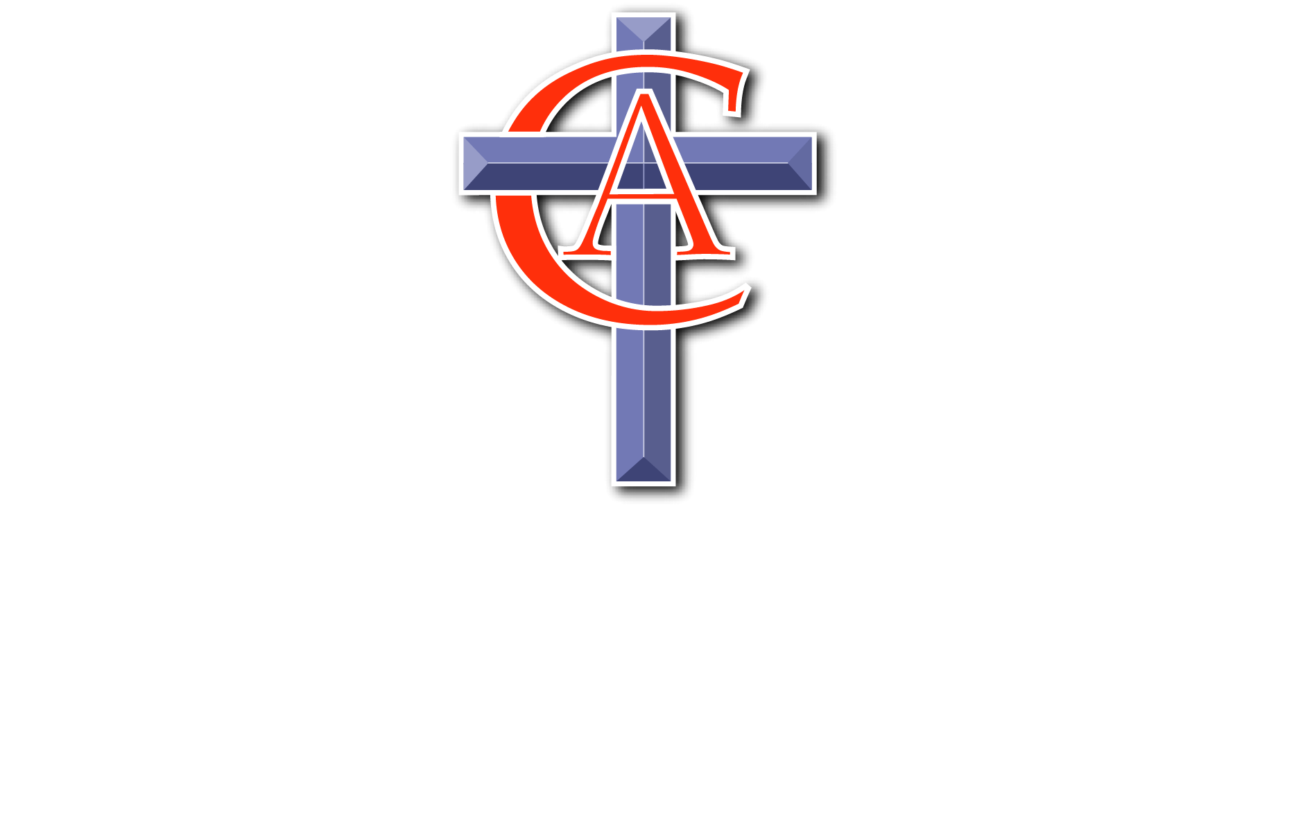 School System Stacked White Text - Christian Academy Of Louisville Clipart (1892x1188), Png Download