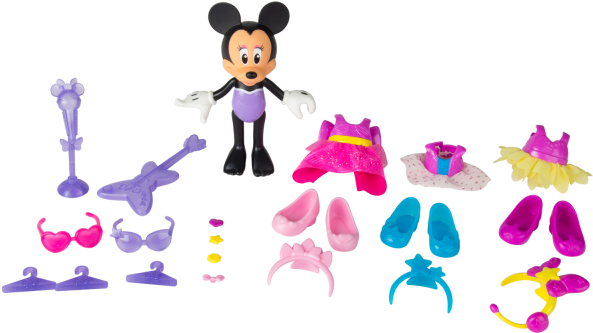 Minnie's Popstar Dressing Room - Dressing Pop Star Minnie Clipart (600x600), Png Download