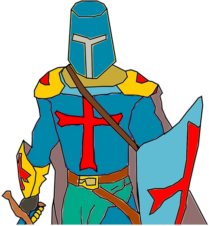 "but They Who Wait For The Lord Shall Renew Their Strength - Crusades Clipart (640x845), Png Download