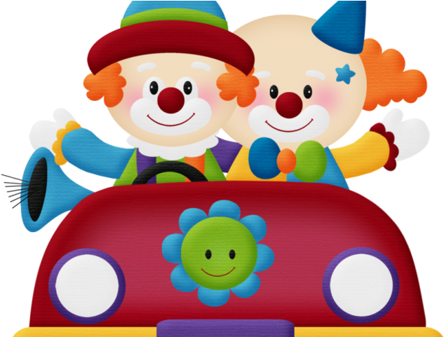 Clown Clipart Fair - Plaquinhas Divertidas Tema Circo - Png Download (640x480), Png Download