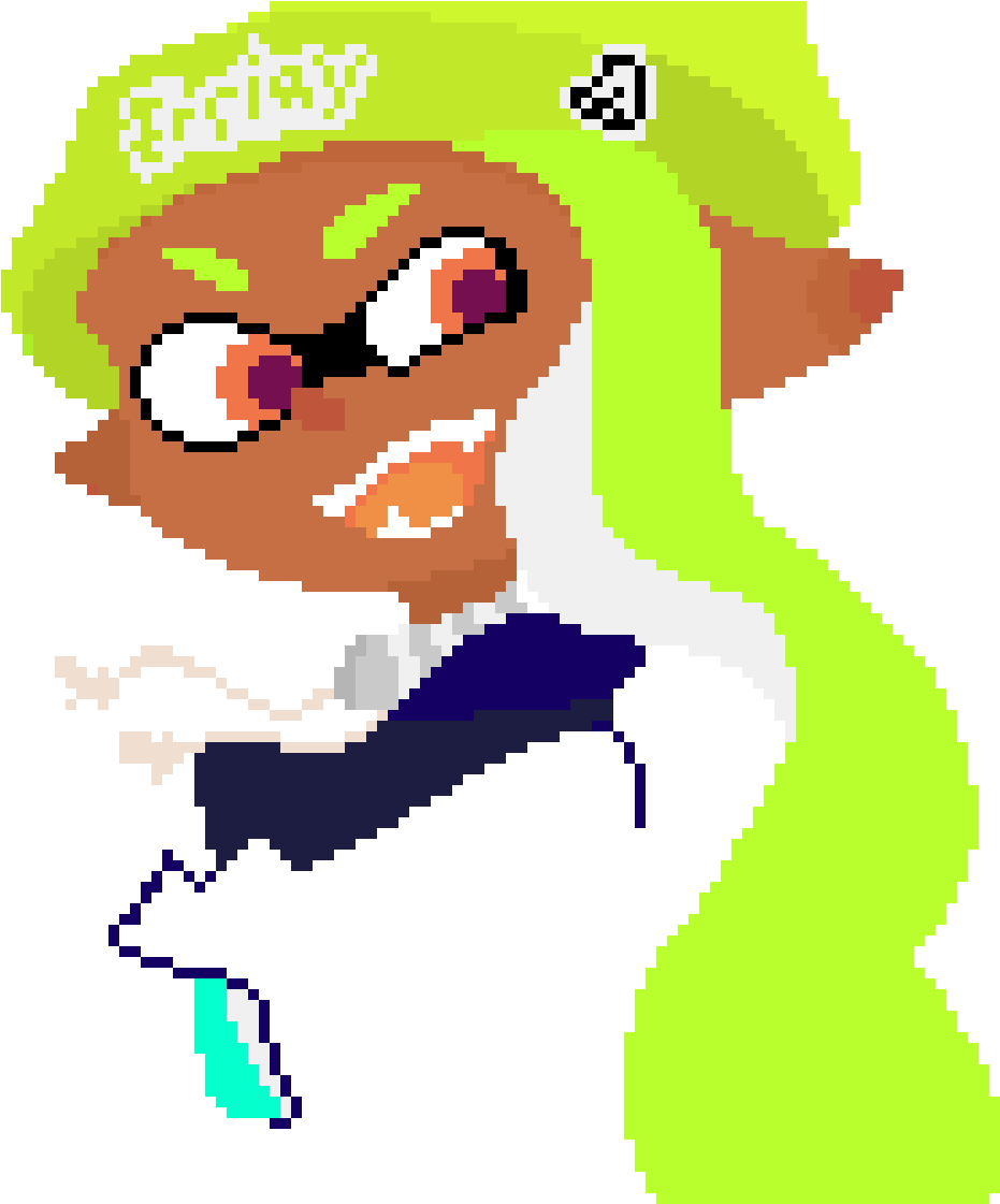 Sploon 2 Inkling Girl - Illustration Clipart (1020x1120), Png Download
