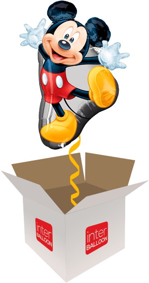 31″ Supershape Mickey Mouse - Mickey Mouse Foil Balloons Clipart (568x568), Png Download