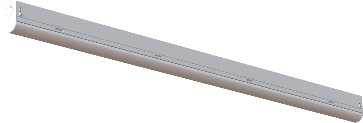 Ls1 Led Linear Fixture - Pipe Clipart (1370x562), Png Download