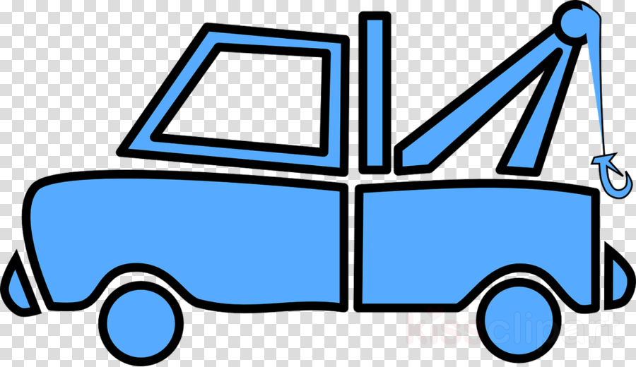 Blue Tow Truck Clip Art Clipart Car Tow Truck Clip - Tow Truck Png Clipart Transparent Png (900x520), Png Download