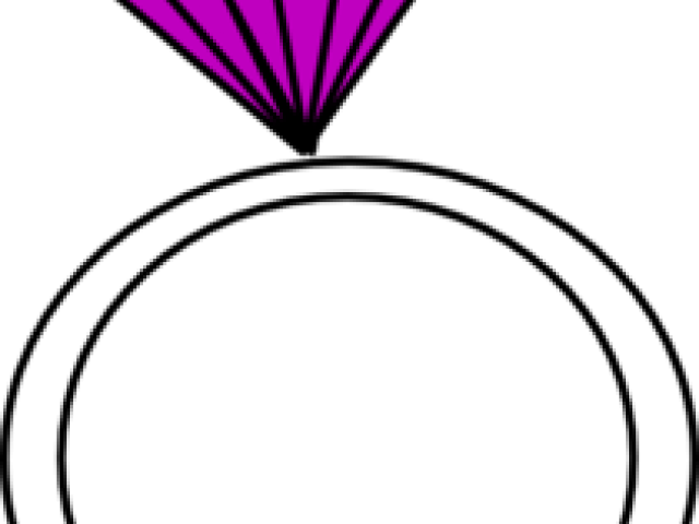 Wedding Ring Clipart - Clip Art - Png Download (640x480), Png Download