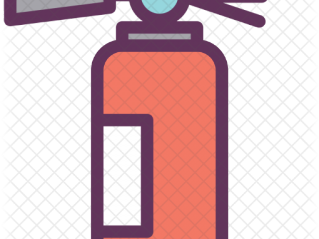 Safe Clipart Safety Icon - Fire Extinguisher - Png Download (640x480), Png Download