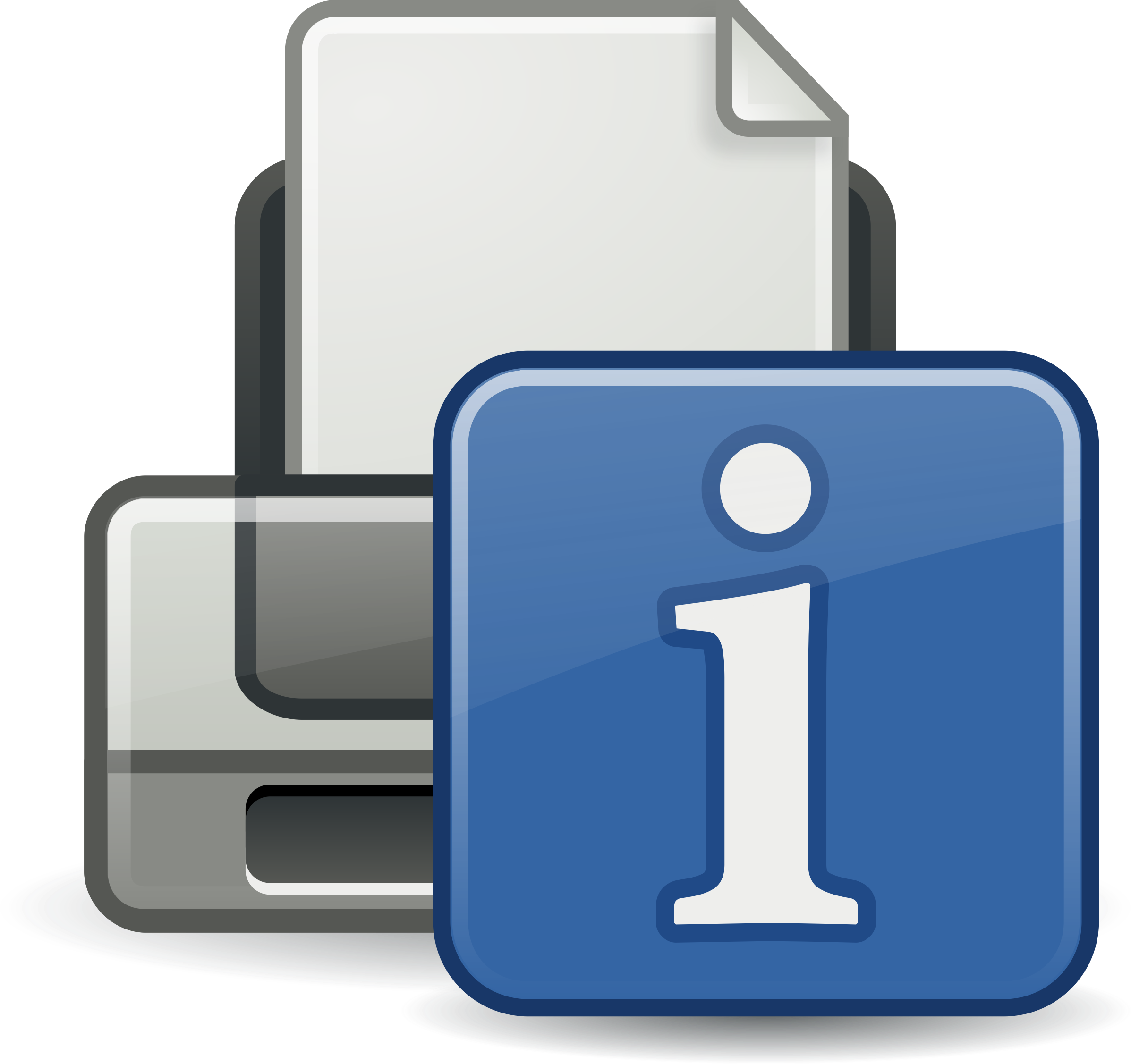 Big Image - Printer Clipart (2395x2254), Png Download