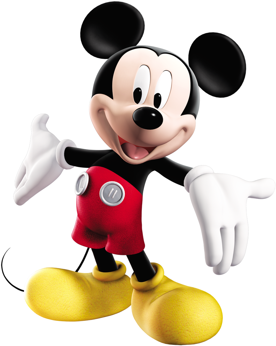 Mickey Mouse - Walt And The History Of Disney Animation [book] Clipart (964x1200), Png Download