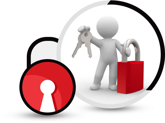 Security To Another Level - Security Clipart (1091x432), Png Download