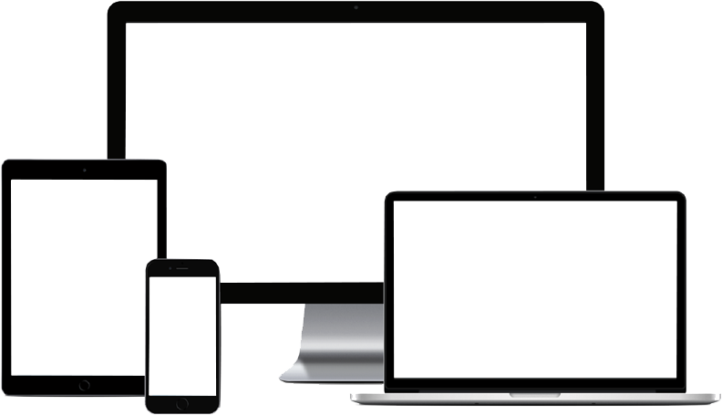 Responsive Format - Responsive Web Design Clipart (825x520), Png Download