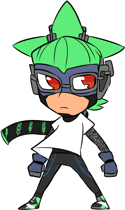 Arms Ninjara By @cello Us - Cartoon Clipart (500x700), Png Download