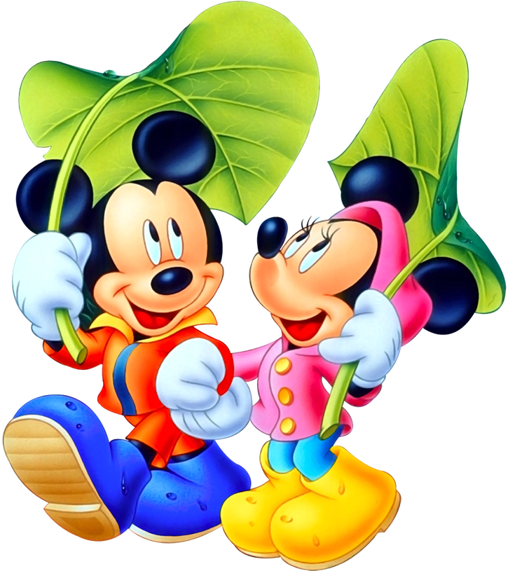 Mouse Clipart Transparent Background - Minnie Mickey Mouse Png (1000x769), Png Download