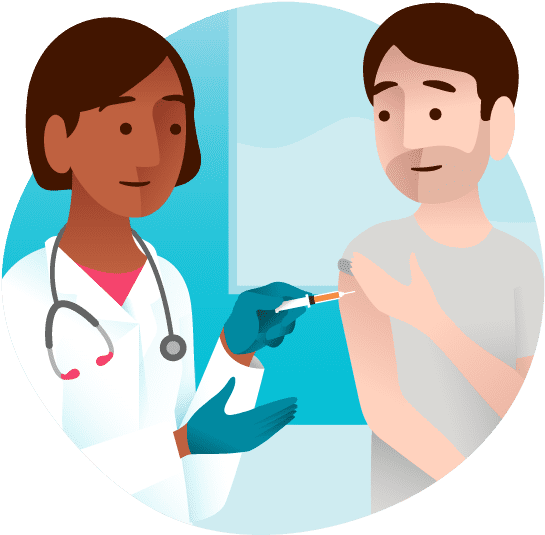 Heal Types Of Pediatric Urgent And Preventive - Influenza Vaccine Clipart (640x640), Png Download