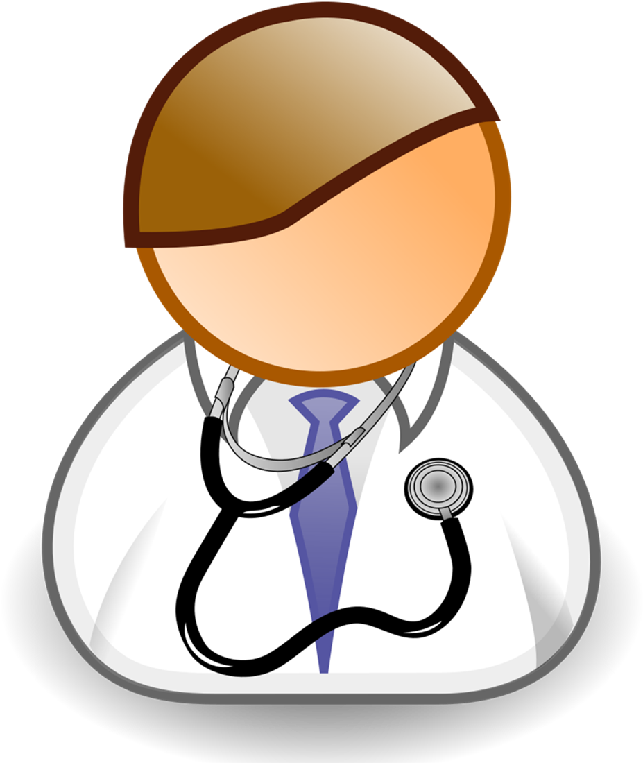 File - Stub Doctors - Svg - Wikimedia Commons - Doctor Svg Clipart (640x768), Png Download