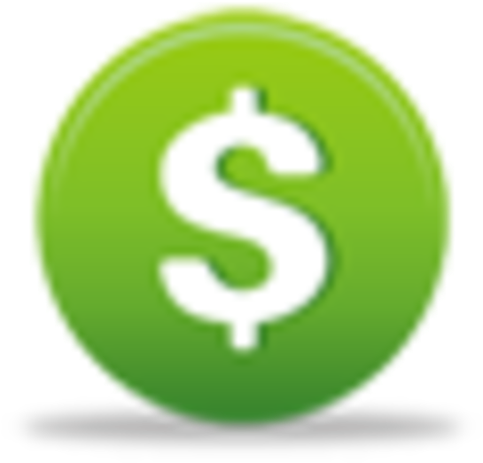 Dollar Sign Money Clip Art Clipart - Dollar Sign Icon - Png Download (600x600), Png Download