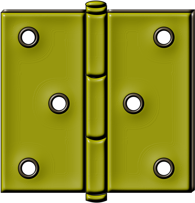 Hinge Brass Bronze Lockset Computer Icons - Door Hinge Png Clipart (731x750), Png Download