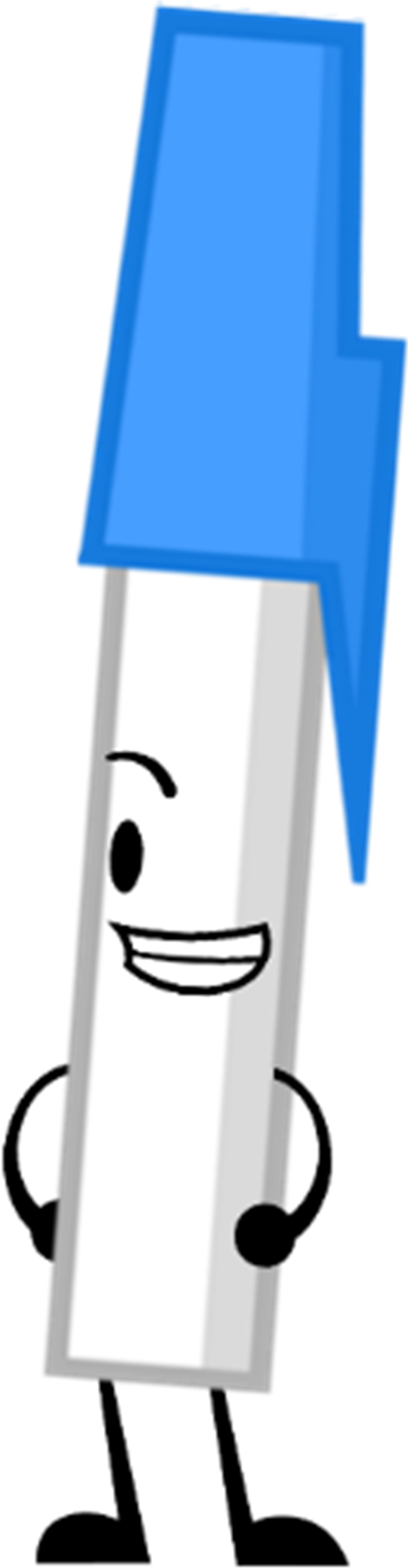 Pen Clip Art Free Black And White Images Ud83e Udd37 - Battle For Dream Island Characters Pen - Png Download (670x2531), Png Download