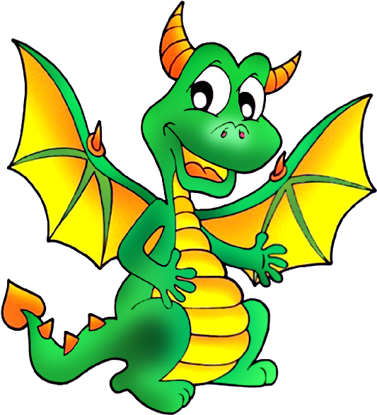 Cute Dragons Cartoon Clip Art Images All - Dragon Clipart - Png