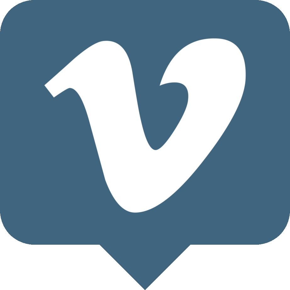 Dailymotion Vidme Vimeo - Vimeo Watch Clipart (922x922), Png Download