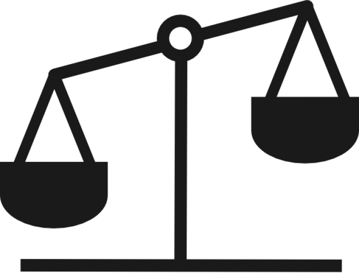 Permalink To Balance Clipart - Accounting Clipart Black And White - Png Download (728x555), Png Download