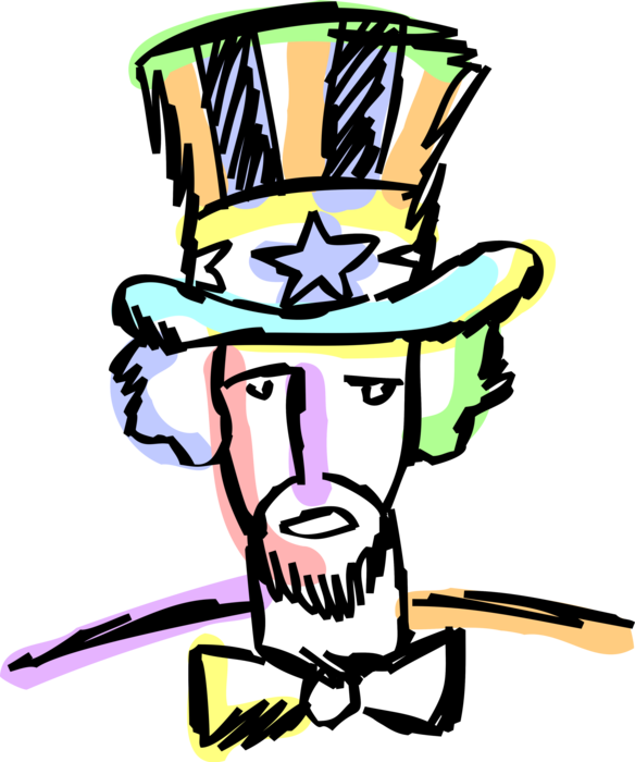 Vector Illustration Of Independence Day 4th Of July Clipart (584x700), Png Download