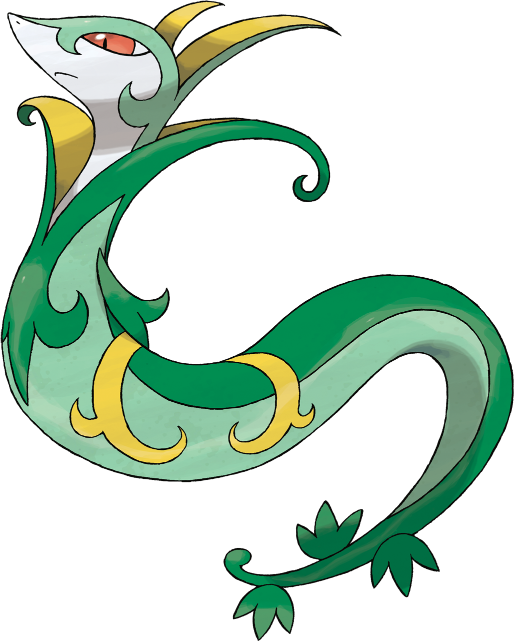 497serperior - Pokemon Servine Clipart (749x921), Png Download