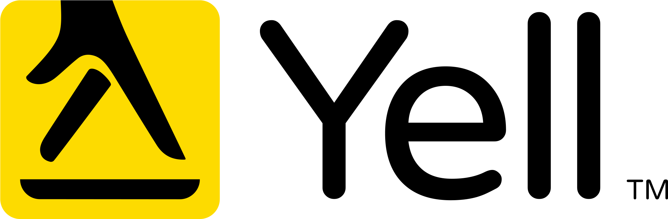 Accreditations & Links - Yell Business Clipart (2429x800), Png Download