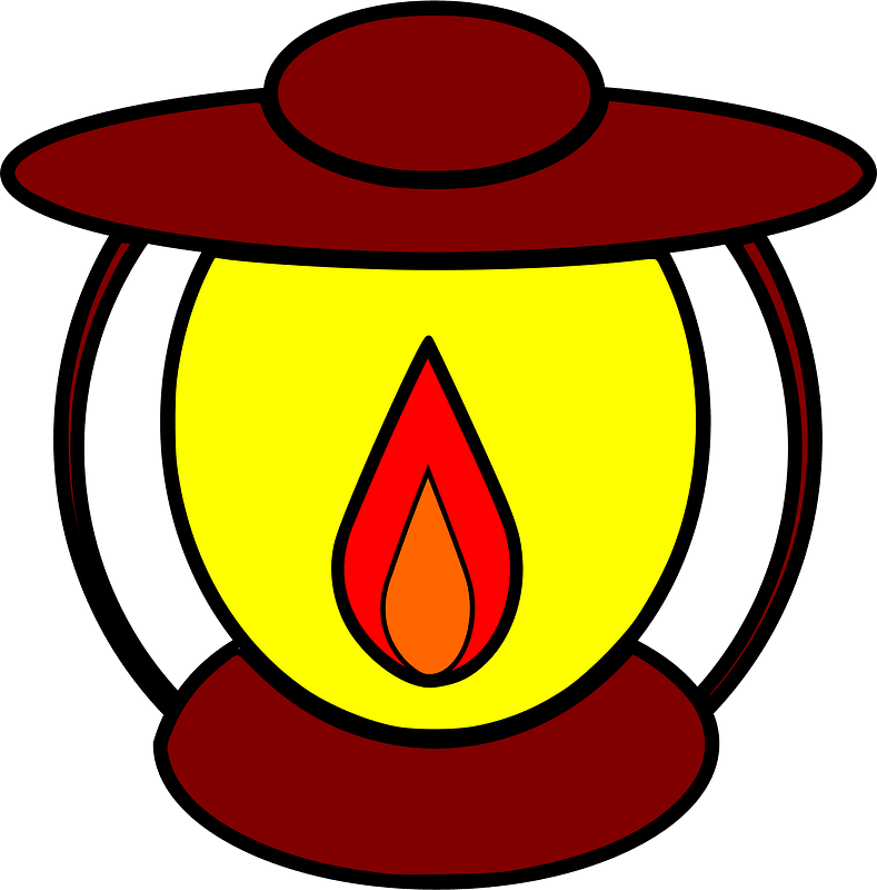 Traditional Oil Lamp Stock Illustration - Oil Lamp Without Background Clipart - Png Download (710x720), Png Download