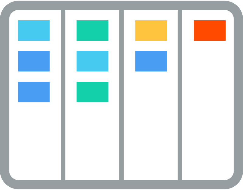 Kanban Board - Kanban Png Clipart (800x625), Png Download
