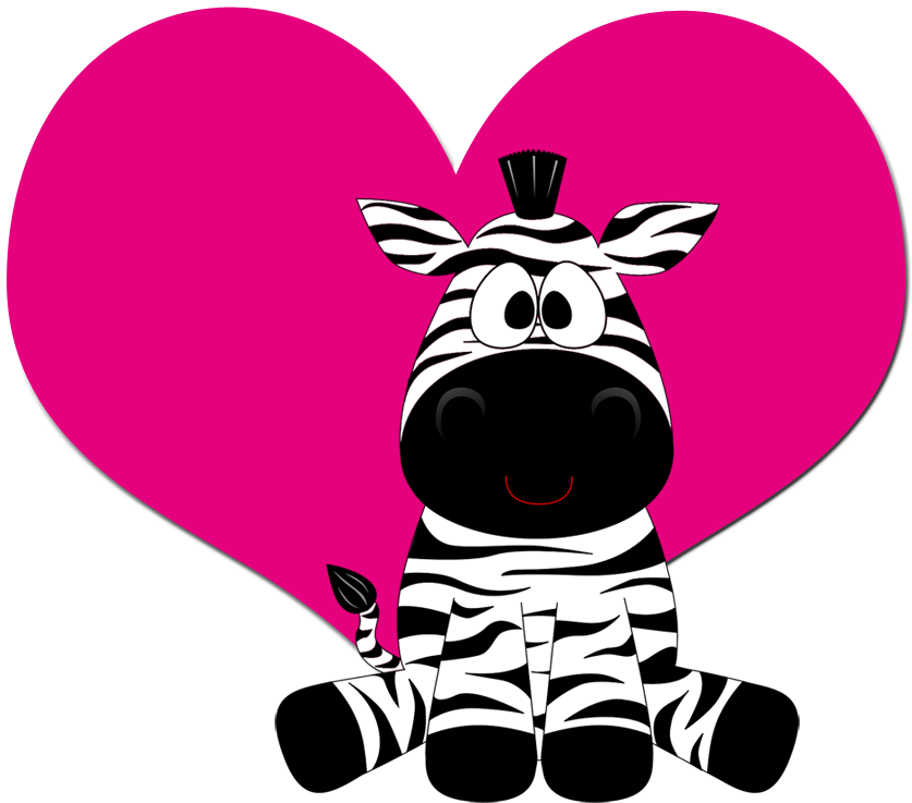 Zebra Kawaii Clipart (897x760), Png Download