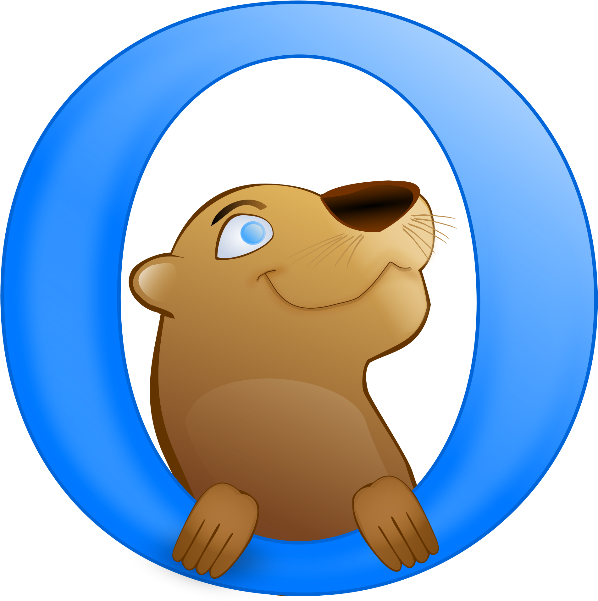 Otter Clipart Transparent Clip Art Library - Gloucester Road Tube Station - Png Download (2000x2000), Png Download