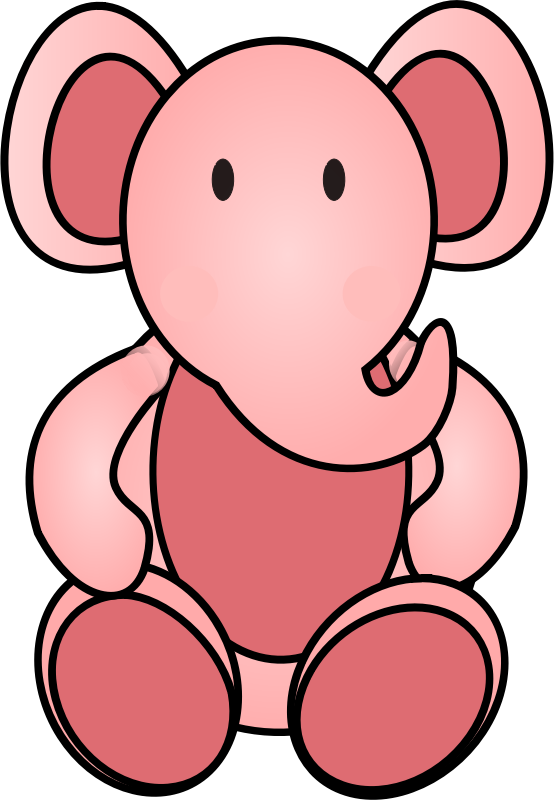 African Elephant Elephantidae Lion Seeing Pink Elephants - Elephant Baby Girl Shiwer Games Clipart (519x750), Png Download
