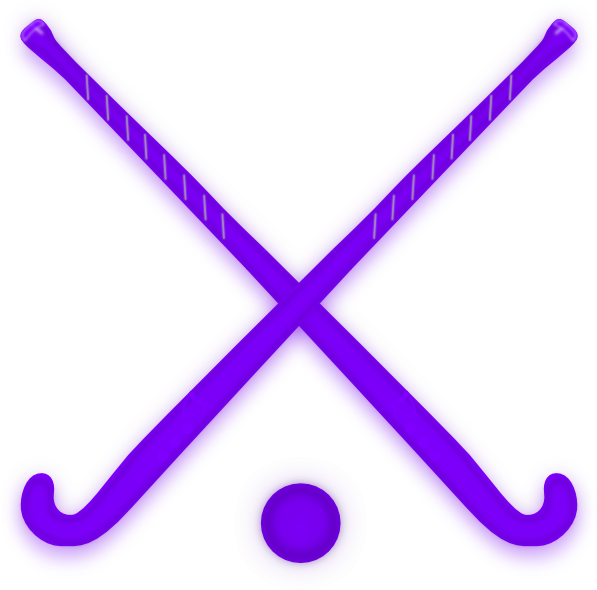 Clip Art Field Hockey - Png Download (600x599), Png Download