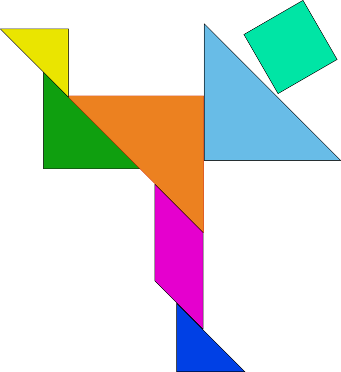 Tangram Blocks Tangram Patterns Puzzle Game Clipart Tangram Png