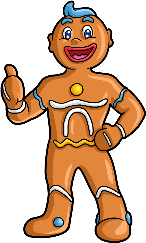 Resilient Gingerbread Man - Coaching Clipart (724x1024), Png Download